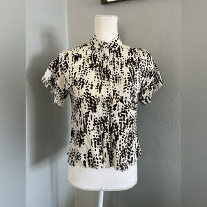 Philosophy Black and White Blouse size XS/TP